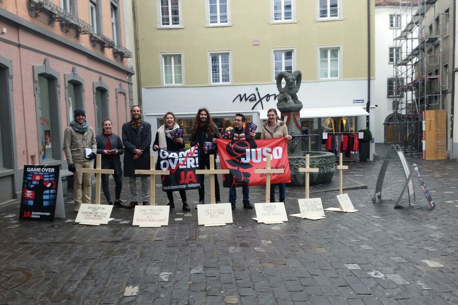 JUSO kämpft gegen Welthunger