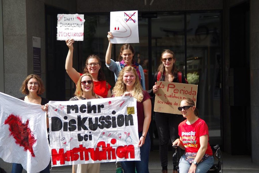 Petition gratis Menstruationsartikel an allen Schulen in Graubünden