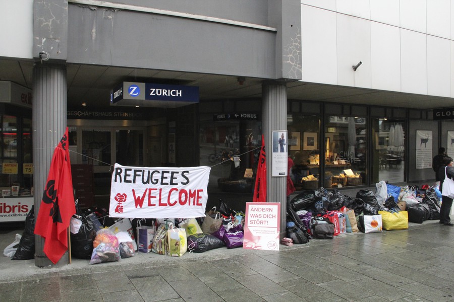 JUSO Graubünden feiert Spendenerfolg für Flüchtlinge