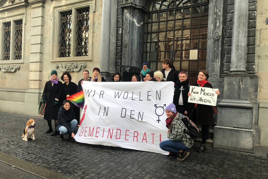 Telephonieren für den Wahlkampf